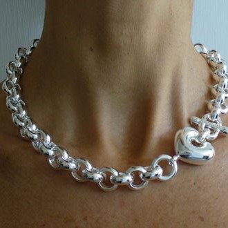 collana argento