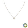 Collana punto luce con diamante da 0.15ct