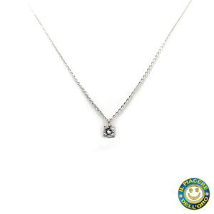 Collana punto luce con diamante