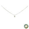 Collana punto luce diamante 0.08ct