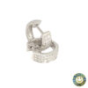 Orecchini oro bianco con diamanti