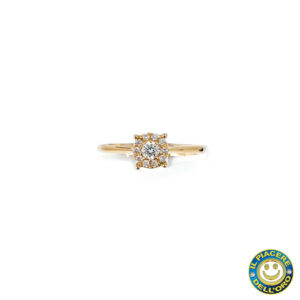 Solitario magic oro rosa e diamanti – foto 2
