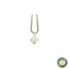 Collana punto luce oro bianco con diamante 0.70ct