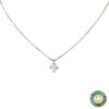 Punto luce in oro bianco con diamante 0.25ct