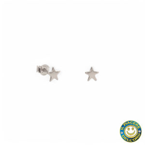Orecchini Argento Rodiato  Stelline
