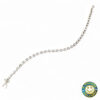 Bracciale Oro Bianco con Zirconi