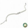 Bracciale argento e perle