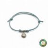 Bracciale corda e argento