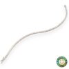 Tennis Nuovo Oro Bianco con Diamanti Ct 1.98