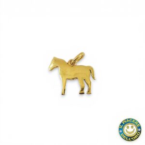 Ciondolo Dodo Cavallo Oro Giallo