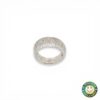 Anello Oro Bianco con Pavè di Diamanti  Ct 1.01 G VS