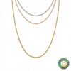 Collana Tre Fili in Argento