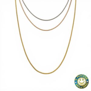 Collana Tre Fili in Argento