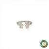 Anello Bimbo e Bimba in Argento Rodiato