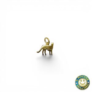 Ciondolo Dodo Ghepardo in Oro Giallo
