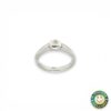 Anello Oro Bianco con Diamante