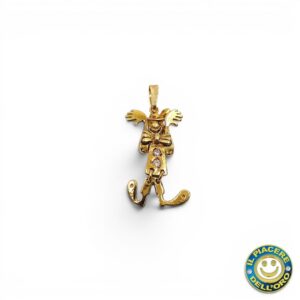 Ciondolo Pagliaccio Oro Giallo