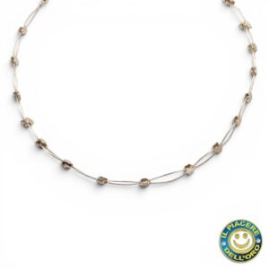Girocollo oro Bianco con Stelle Oro Giallo