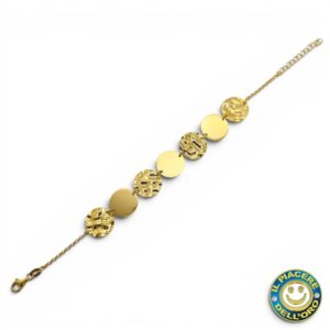 Bracciale in Argento Dorato