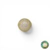 Anello in Argento Dorato con Zirconi