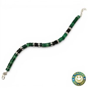 Bracciale in Argento con Pietre