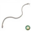 Tennis Oro Bianco cipollina con Diamanti  Ct 0.60