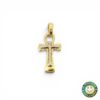 Croce Oro Giallo e Bianco